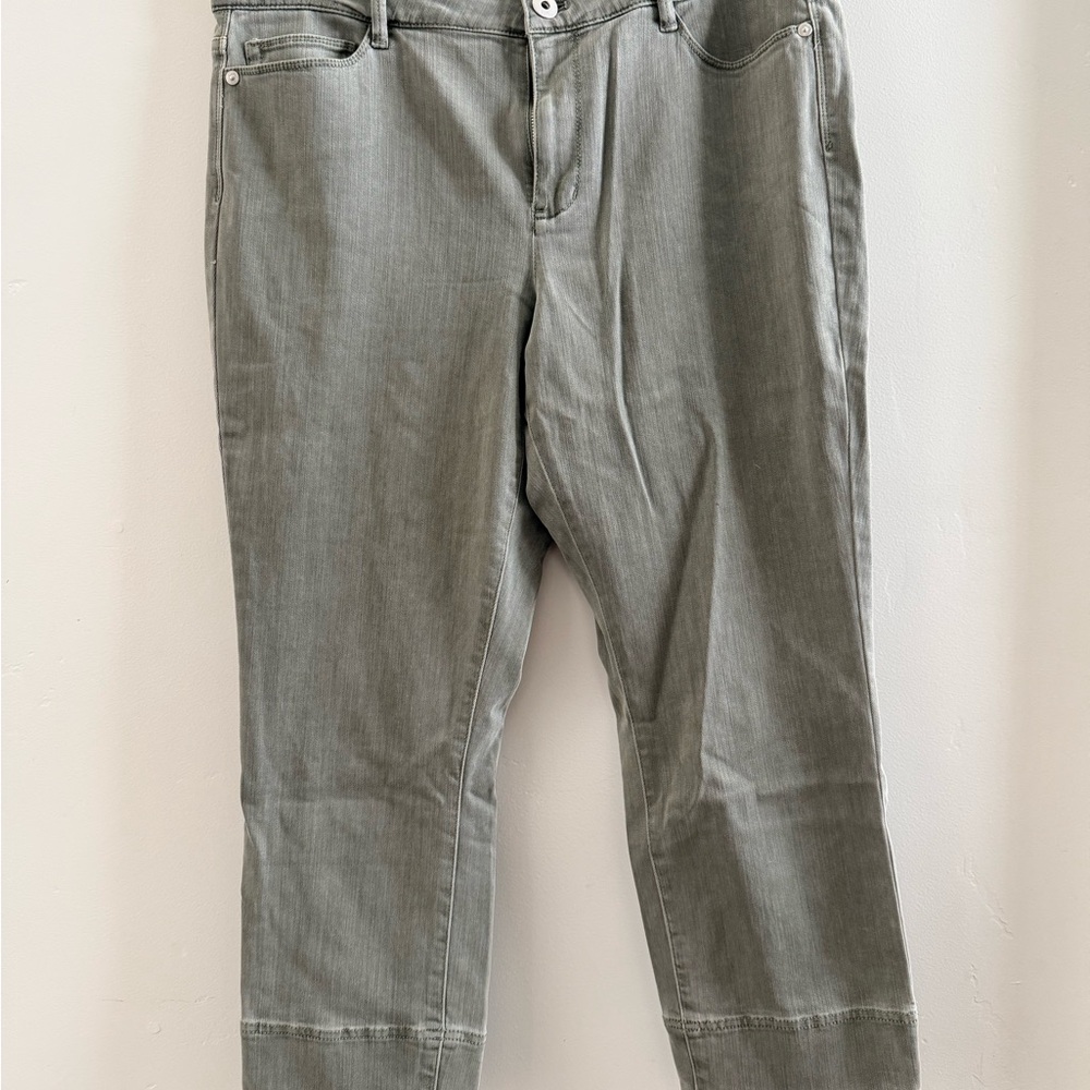 J. Jill Gray Ankle & Cropped Jeans
